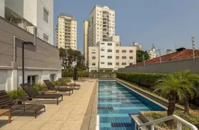 Apartamento garden para venda em campo belo com 1 quarto, sendo 1 suíte, 75m²