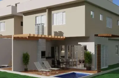 Casa em condomínio para venda com 4 quartos, sendo 4 suítes, 185m²
