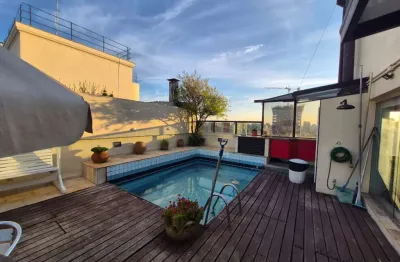 Cobertura para venda em vila clementino com 4 quartos, sendo 2 suítes, 220m²