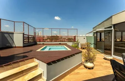 Cobertura para venda em vila sônia com 3 quartos, sendo 3 suítes, 265m²