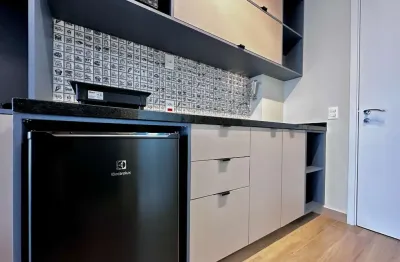 Studio para venda e locação em brooklin com 1 quarto, 32m²