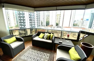 Apartamento tipo para venda em jardim paulista com 4 quartos, sendo 2 suítes, 187m²