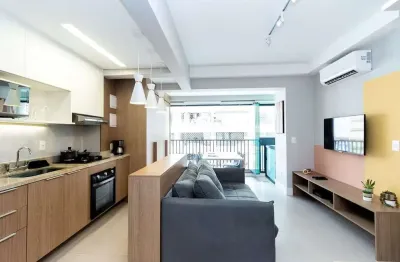 Apartamento tipo para venda em bela vista com 1 quarto, sendo 1 suíte, 46m²