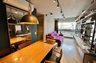 Apartamento tipo para venda em brooklin novo com 2 quartos, sendo 1 suíte, 58m²