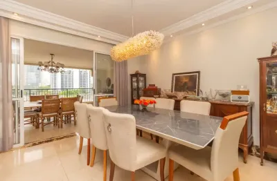 Apartamento tipo para venda em brooklin com 4 quartos, sendo 4 suítes, 205m²