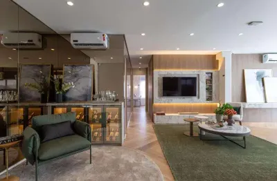 Apartamento tipo para venda em perdizes com 3 quartos, sendo 3 suítes, 136m²