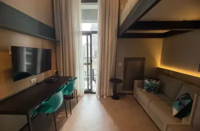 Apartamento tipo para locação em brooklin com 1 quarto, sendo 1 suíte, 31m²