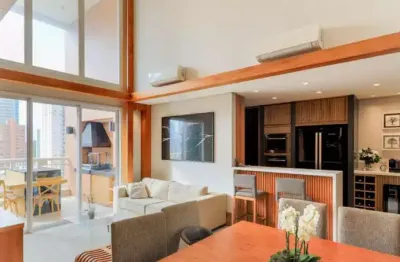 Apartamento tipo para venda em vila cordeiro com 3 quartos, sendo 1 suíte, 121m²