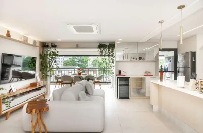 Apartamento para venda em brooklin com 2 quartos, sendo 2 suítes , 130m²