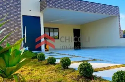 Casa em condomínio fechado com 3 quartos à venda na ria espanha, 11, tijuco preto, vargem grande paulista por r$ 950.000