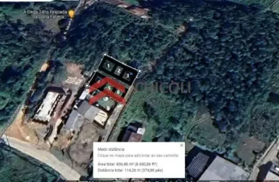 Terreno à venda na capelinha, 7209, terras de são felipe (caucaia do alto), cotia por r$ 45.000
