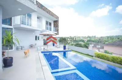 Casa em condomínio fechado com 4 quartos à venda na rua rúben dario almonacid, 245, são paulo ii, cotia por r$ 4.750.000