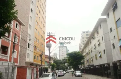 Apartamento com 1 quarto à venda na rua freitas guimarães, 567, itararé, são vicente por r$ 220.000