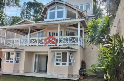 Casa em condomínio fechado com 5 quartos à venda na rua itapemirim, 1379, granja carneiro viana, cotia por r$ 1.250.000