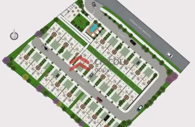 Casa em condomínio fechado com 3 quartos à venda na mulatas, 510, tijuco preto, cotia por r$ 370.000