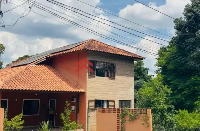 Casa em condomínio fechado com 6 quartos à venda na augusto dos anjos, 205, granja caiapiá, cotia por r$ 1.300.000