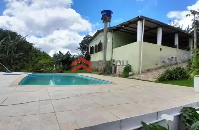 Chácara / sítio com 4 quartos à venda na do verava, 17, verava, ibiúna por r$ 550.000