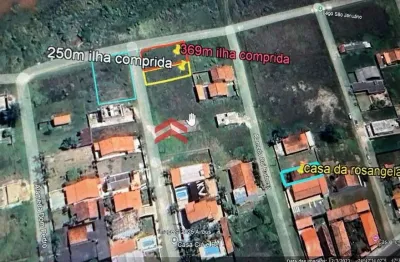 Terreno à venda na rua tamandare, 18, balneário são januário, ilha comprida por r$ 55.000