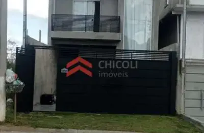 Casa em condomínio fechado com 3 quartos à venda na rua tarumarana, 285, água espraiada (caucaia do alto), cotia por r$ 425.000