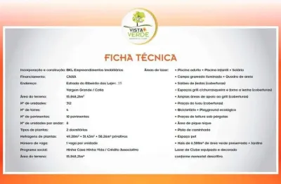 Apartamento com 2 quartos à venda no Centro, Vargem Grande Paulista 