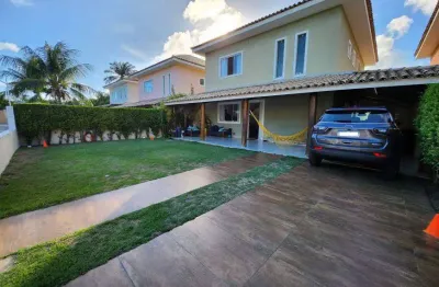 Casa em condomínio fechado com 4 quartos à venda na Avenida Praia de Itapoan, Vilas do Atlantico, Lauro de Freitas