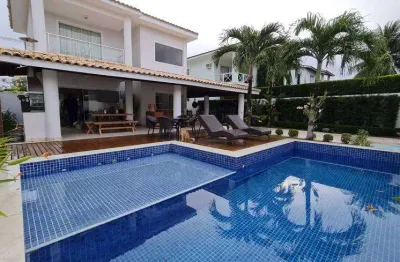 Casa em condomínio fechado com 4 quartos à venda na Avenida Praia de Itapoan, Vilas do Atlantico, Lauro de Freitas
