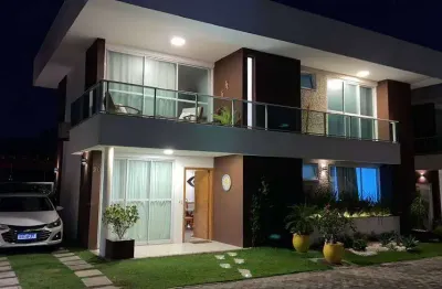 Casa em condomínio fechado com 4 quartos à venda na Avenida Praia de Itapoan, Vilas do Atlantico, Lauro de Freitas