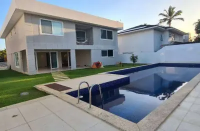 Casa em condomínio fechado com 4 quartos à venda na Rodovia BA-099 - Estrada do Côco, Abrantes, Camaçari