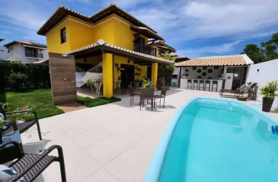 Casa em condomínio fechado com 4 quartos à venda na Avenida Praia de Itapoan, Vilas do Atlantico, Lauro de Freitas
