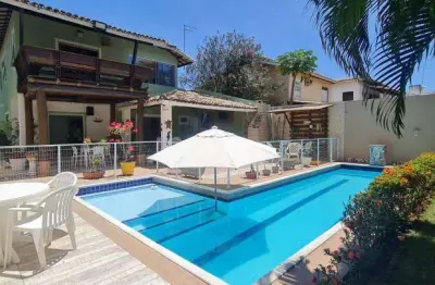 Casa em condomínio fechado com 5 quartos à venda na Avenida Praia de Itapoan, Vilas do Atlantico, Lauro de Freitas