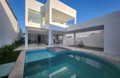 Casa em condomínio fechado com 5 quartos à venda na Avenida Priscila Dutra, 9, Vilas do Atlantico, Lauro de Freitas