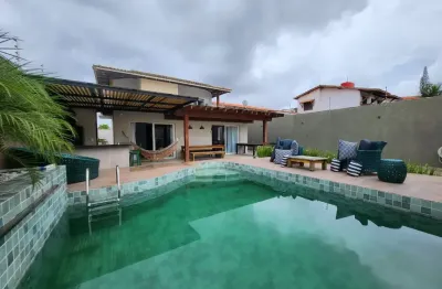 Casa em condomínio fechado com 4 quartos à venda na Avenida Praia de Itapoan, 9, Vilas do Atlantico, Lauro de Freitas