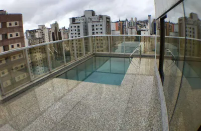 Cobertura à venda, 4 quartos, 4 suítes, 6 vagas, funcionários - belo horizonte/mg