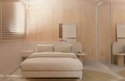 Apartamento 1 quarto, suíte, lazer, um vaga, 36,91m²