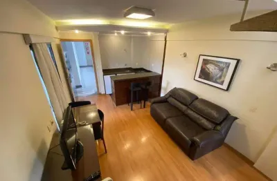 Flat com 1 quarto para alugar na Rua Professor Moraes, Funcionários, Belo Horizonte
