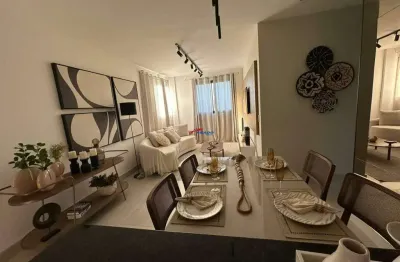 Apartamento 2 quartos, suíte, lazer completo, ótima localização, academia