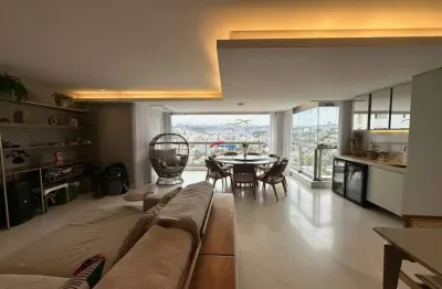 Apartamento com 4 quartos à venda na Rua Felipe dos Santos, Lourdes, Belo Horizonte
