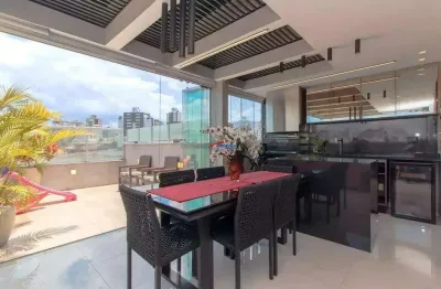 Cobertura com 3 quartos para alugar na Rua Java, Nova Suíssa, Belo Horizonte