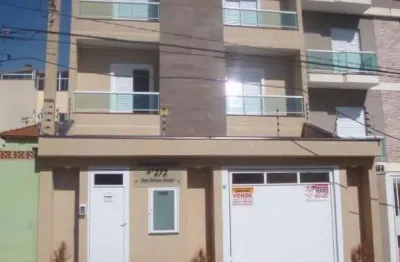 Cobertura com 2 quartos à venda na rua afonso arinos, 272, vila tibiriçá, santo andré por r$ 530.000