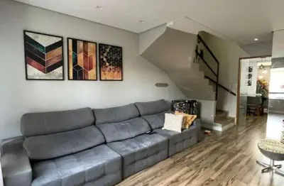 Casa em condomínio fechado com 3 quartos à venda na rua ismael emiliano da silva, 188, demarchi, são bernardo do campo por r$ 742.000