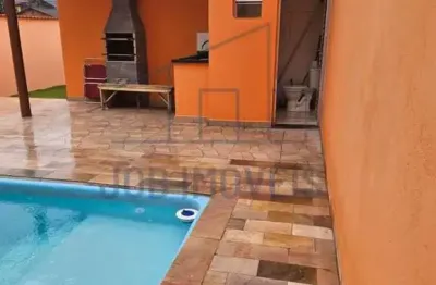 Casa para venda em itanhaém, jardim suarão, 3 dormitórios, 2 banheiros, 4 vagas