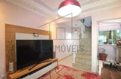 Sobrado para venda em santo andré, parque oratório, 3 dormitórios, 1 suíte, 2 banheiros, 2 vagas