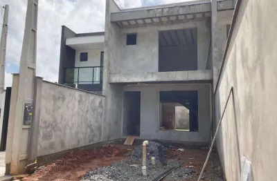 Sobrado geminado no jardim sofia com 3 quartos para venda, 112 m²