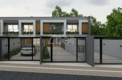 Sobrado geminado no iririú com 3 quartos para venda, 106 m²