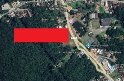 Terreno à venda na Rua Waldemiro José Borges, 4926, Itinga, Joinville