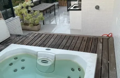 Cobertura no condomonio saint tropez  na avenida lucio costa