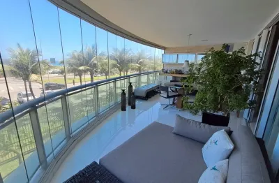 Apartamento reformado com 4 suítes frontal na barra da tijuca