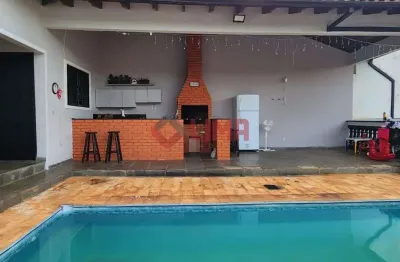 Linda casa com 4 dormintórios e piscina - jd indepedência - bauru/sp