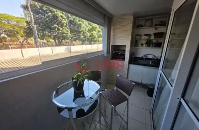 Apartamento no castelbello - 2 dorms, varanda gourmet - bauru/sp