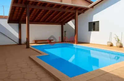 Casa na vila nipônica - 3 dorms, área gourmet e piscina - bauru/sp